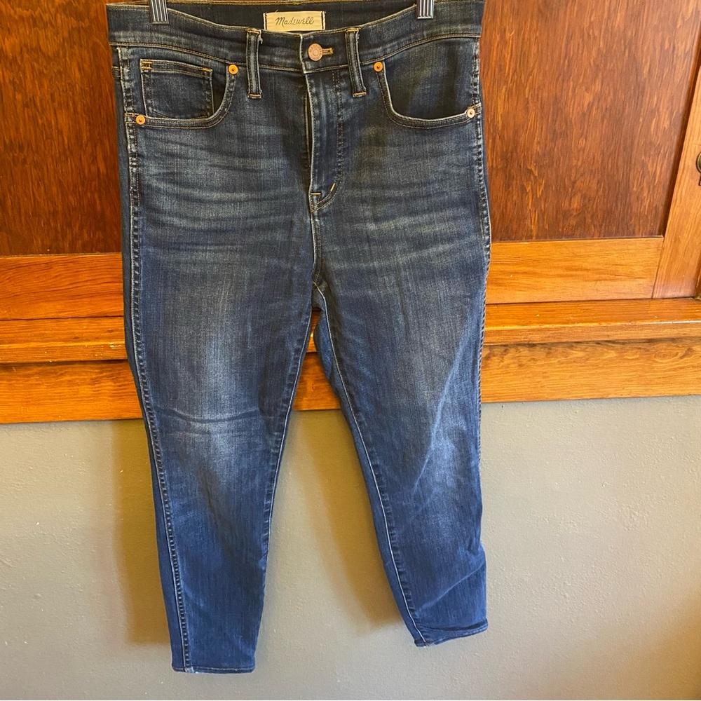 Madewell Dark Wash Ankle Jeans